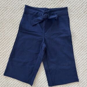 Janie and Jack Blue Casual Knit Bottoms with Drawstring